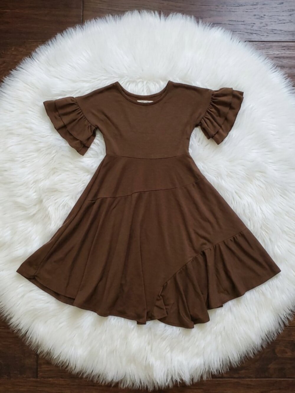 Joyfolie Mia Joy Brown Dress Size 2